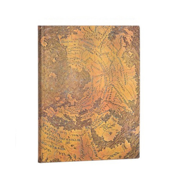 Caderno Flexis 18x23 Pautado 88fls Hunt-lenox Globe Ultra Pb7274-4 Paperblanks