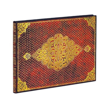 Caderno 18x23 Pautado 72fls Golden Trefoil Guest Pb6374-2 Paperblanks