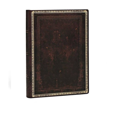 Caderno 14x18 Pautado Black Moroccan Midi FB3563-3 Paperblanks