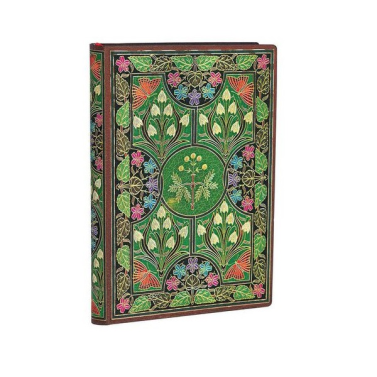 Caderno 9,5x14 Pautado 120fls Poetry In Bloom Mini Fb5369-9 Paperblanks