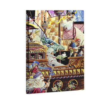 Caderno 21x29 S/ Pauta 64fls 120gr Maiden Voyage Grande Pb5466-5 Paperblanks