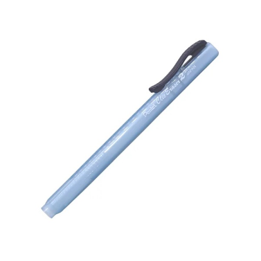 Caneta Borracha Clic Eraser Transparente Azul ZE11T-C Pentel