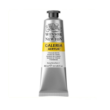 Tinta Acrilica Galeria 60ml 644 Titanium White Winsor & Newton