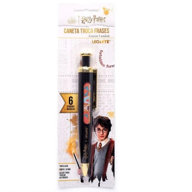 Caneta Esf. Troca Frases Harry Potter 97184 Leonora