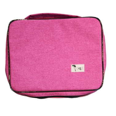 Estojo 100 Pens 1 Ziper Rosa 132 PQD