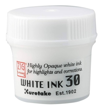 White Ink 30ml Cnce2013 Kuretake