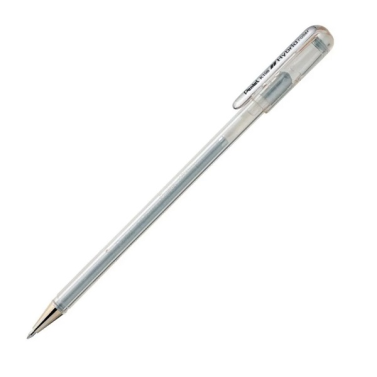 Caneta Gel Hybrid  Roller 0,8mm Prata K108-Z Pentel