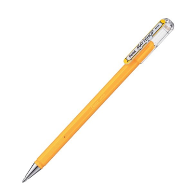 Caneta Gel Mattehop 1,0mm Amarelo K110-VGPB Pentel
