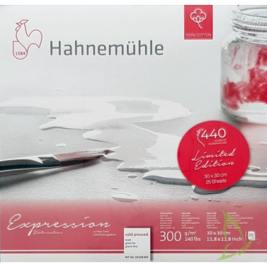 Bloco Aquarela Expression 300g 30x30cm 25fls Tf 10628669 Hahnemuhle