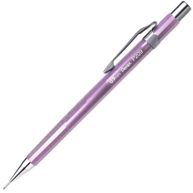 Lapiseira 0,9mm P209 Metalica Rosa Pentel