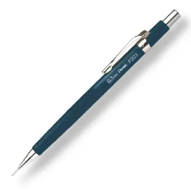 Lapiseira 0,3mm P203 Azul Pentel