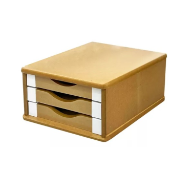 Caixa Organizadora 3 Gavetas MDF Luxo 3362 Souza