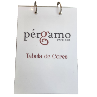 Tabela de Cores C/40fls Pérgamo