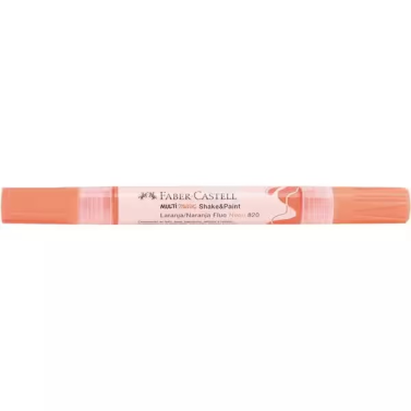 Marcador Multimark S&P Laranja Neon 820 Faber