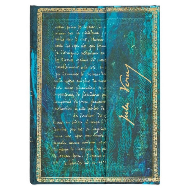 Paperblancks Verni Twenty Thousand Leagues Midi Pautado Pb6492-3