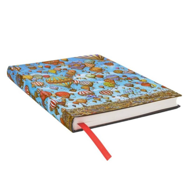 Paperblanks Flexis Ballon Festival Midi Pautado Fb9910-9