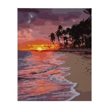 Tela Pintura Numerada 40x50por Do Sol C3040-w4177 Sinoart