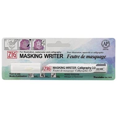 Máscara Aquarela Kuretake Caneta 3.0mm Caligraphy PMW-25