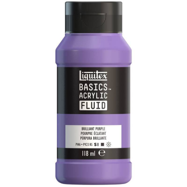 Tinta Acrilica Basics Fluid 118ml Brilliant Purple 8870394 Liquitex