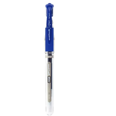 Caneta Gel Signo Broad Azul Um-153 Uniball