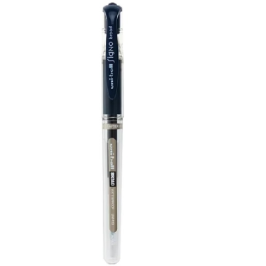 Caneta Gel Signo Broad Preta UM-153 Uniball