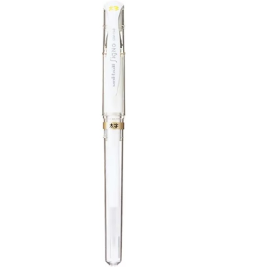 Caneta Gel Signo Broad Branca Um-153 Uniball