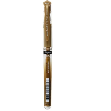 Caneta Gel Signo Broad Ouro Um-153 Uniball