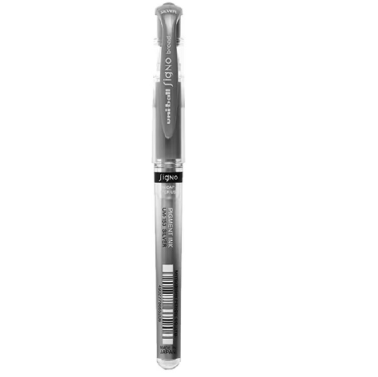 Caneta Gel Signo Broad Prata UM-153 Uniball