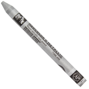 Giz Pastel Neocolor Ii 498 Metallic Silver Caran´dache