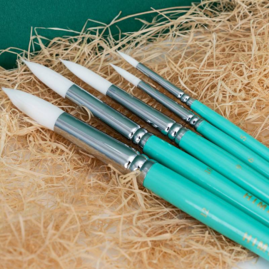 Kit Pincel Verde C/5 Bsc332 Himi